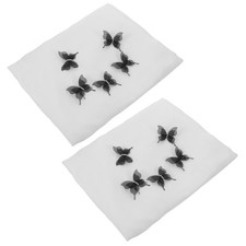  1 set di tende trasparenti