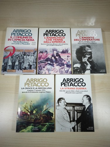 Lotto libri arrigo petacco - arrigo,