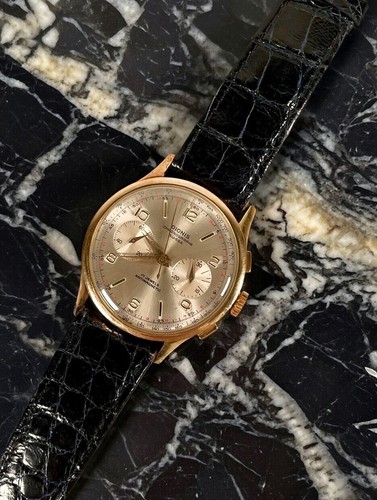 Dionis chronograph 18k - chronograph, gold