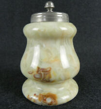 SALIERA PEPIERA In ONICE pesante Vintage Design Arredamento D'epoca Anni '70 '80