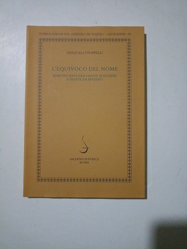 Equivoco del nome - l'equivoco,