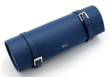 LUCRIN GENEVA  CUSTODIA PORTA OROLOGI/BRACCIALI - 4/5 SPAZI - VERA PELLE