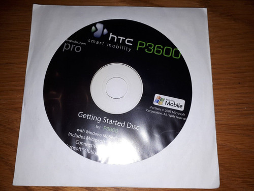 Htc p3600 getting started - htc, 'getting