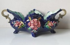 jardiniere barbotine majolique