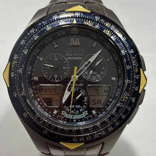 Citizen eco drive skyhawk blue - citizen,
