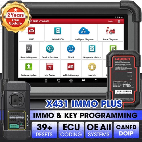 Launch x431 immo plus - launch, x-prog