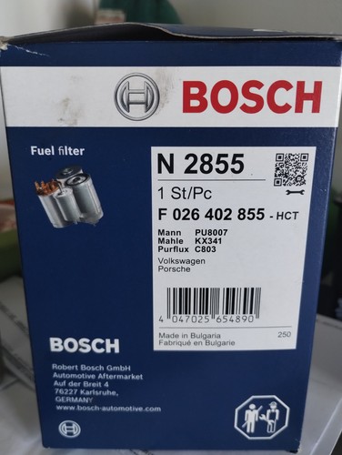 Filtro gasolio f026402855 - filtro,