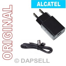 Alcatel Caricabatterie Originale Uc13eu 10w Cavo Microusb Black Per Tcl 20y 305i