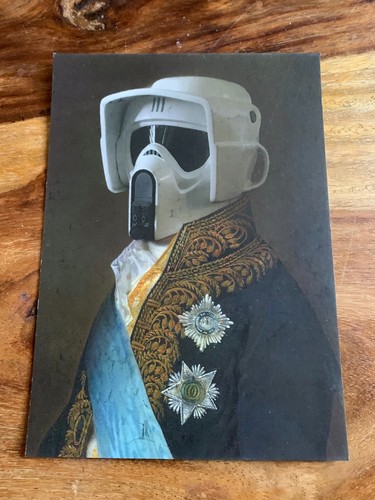 Carte postale 15x10 - carte, biker