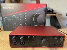 FOCUSRITE Scarlett 16i16 4th Gen SCHEDA AUDIO USB-C 16 IN 16 OUT