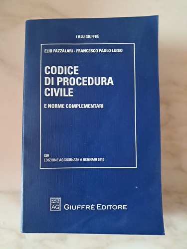Elio fazzalari codice - elio, di