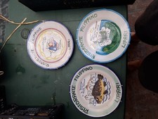 N. 3 piatti del buon ricordo del ristorante Filippino a Lipari (Sicilia)