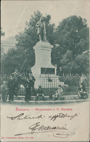 Cu405 cartolina salerno citta - salerno, citta'