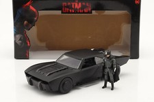 Batmobile con personaggio Batman film The Batman 2022 nero 1:18 Jada Toys
