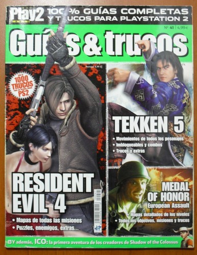 Guías resident evil ico - evil, 4,