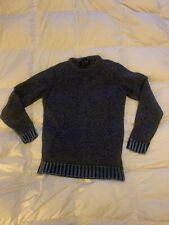 Armani Maglione In Lana Azzurro Taglia XL