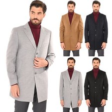 Cappotto Uomo Elegante Lana