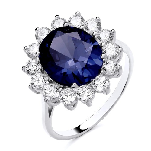Anello grappolo grande - anello, a
