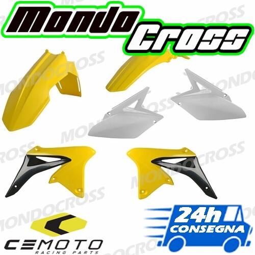 Kit plastiche cemoto giallo - plastiche,