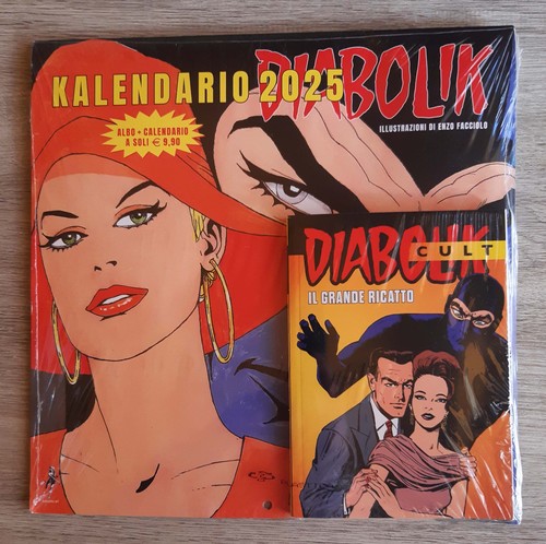 Diabolik kalendario 2025 - diabolik,