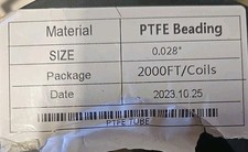 Perline in PTFE 0,028" 2000