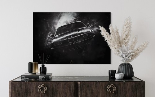 Quadro tela auto sportiva - auto,