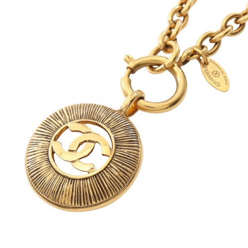 Collana lunga rotonda chanel - collana,