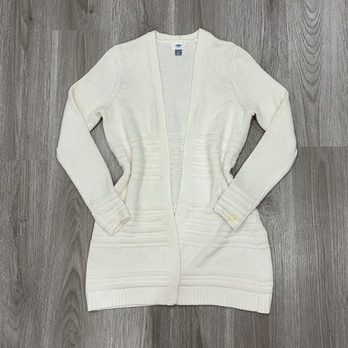 Vecchio maglione cardigan blu