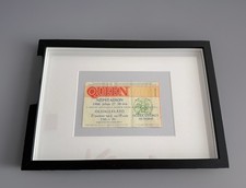 Queen original ticket stub - queen,