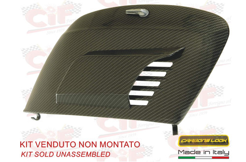 Sportello carbon motore - carbon,