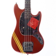 Fender 1973 Mustang Bass Competition Rosso