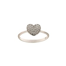 Anello in oro bianco 18 Kt