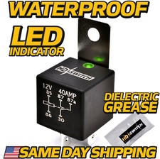 Relè sigillato 12V adatto per Kubota G18 G18HD G21HD TG1860AU G21LD G23 GR2120 con LED