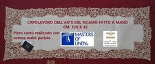 Centro tavolo striscia lino