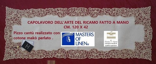 Centro tavolo striscia - , lino
