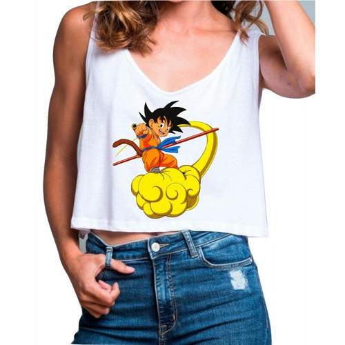 Canotta ibiza donna goku - canotta,