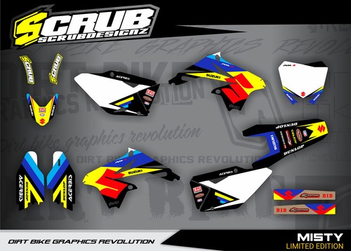 Kit grafica suzuki rmz450 - rmz450, 2008