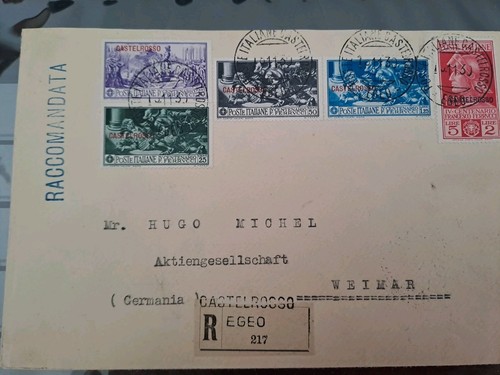 Egeo 1930 castelrosso - egeo, 1930,