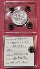 1 Lira 1916 Quadriga Briosa