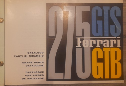 Manuale catalogo parti - manuale,
