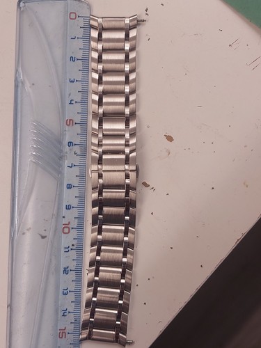 22mm genuine band - genuine, st.steel