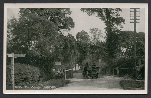 Postcard ruislip middlesex - ruislip,