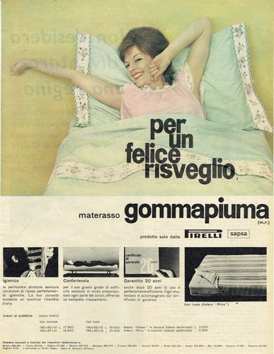 Pirelli materasso gommapiuma - materasso,