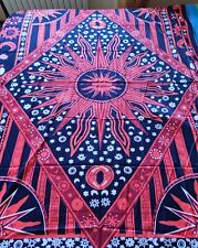 Telo multiuso da parete arazzo muro sole luna stelle arte decoro arredamento