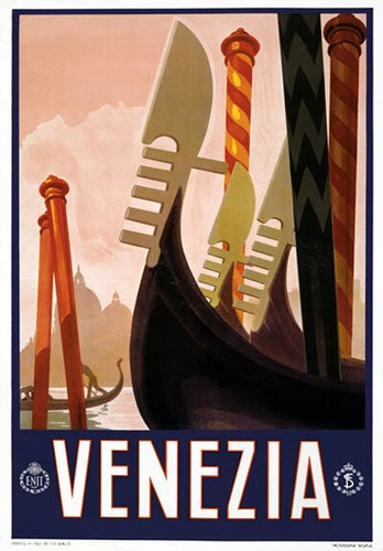 Poster viaggio vintage - da, t1