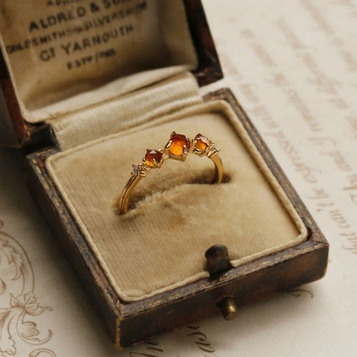 Anello ambra sole magico - ambra,