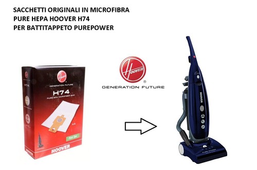 Sacchetti originali hoover h74 - sacchetti,