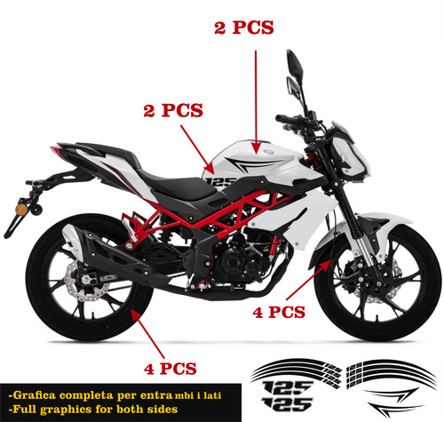 Adesivi per moto - , benelli