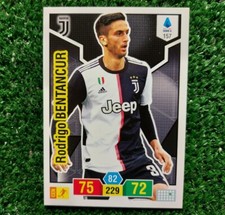 CARD ADRENALYN XL CALCIATORI PANINI 2019/20 JUVENTUS N°157 BENTANCUR 2020 ⚽️