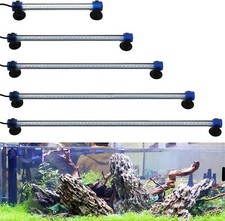 Barra lampada LED immersione acquario tubo luce 20 30 40 50 60 CM DEE-T